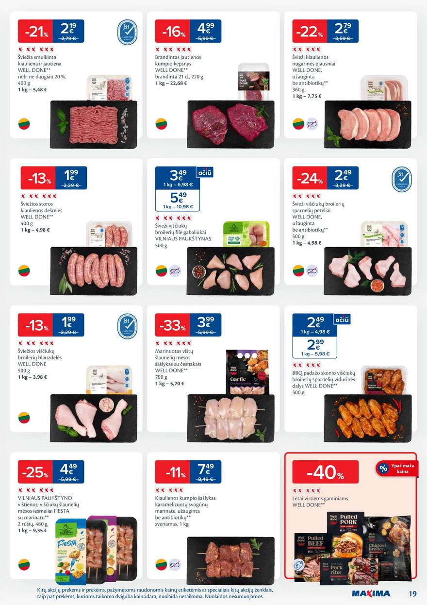 Maxima leidinukas akcijos nuo 
  2025-08-05 iki 
  2025-08-11 | Leidinukas.lt puslapis 19