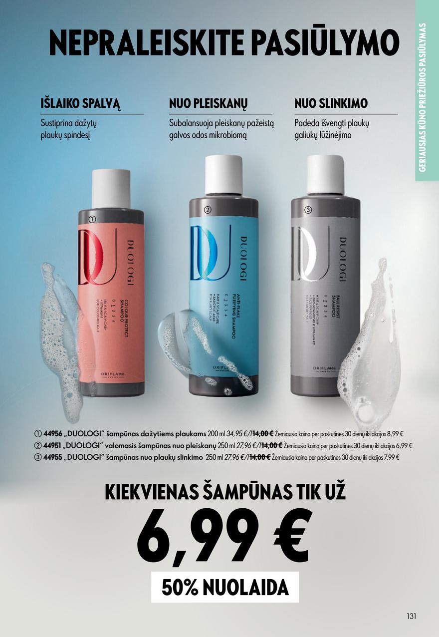 Oriflame katalogas akcijos nuo 
  2026-06-24 iki 
  2026-07-14 | Leidinukas.lt puslapis 131