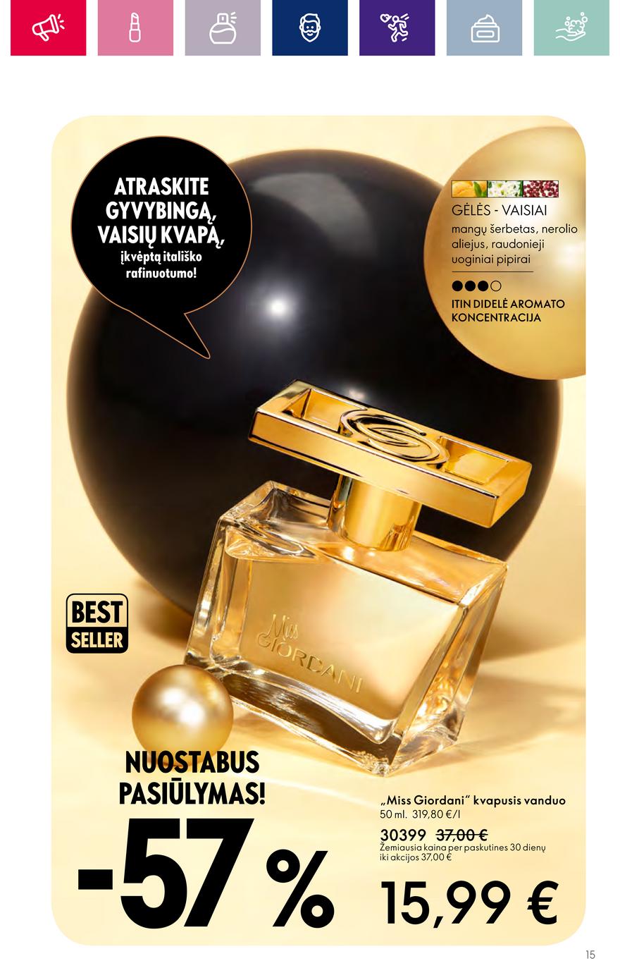 Oriflame katalogas akcijos nuo 
  2023-10-25 iki 
  2023-11-07 | Leidinukas.lt puslapis 15