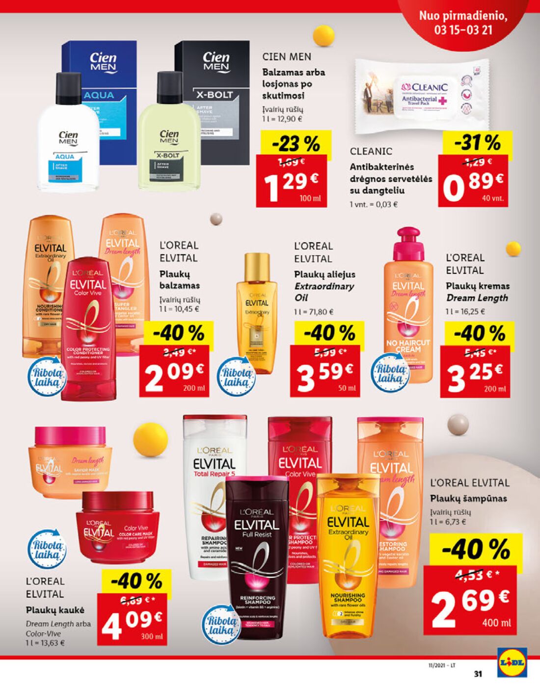 Lidl savaitinis leidinys akcijos nuo 
  0021-03-15 iki 
  2021-03-21 | Leidinukas.lt puslapis 31