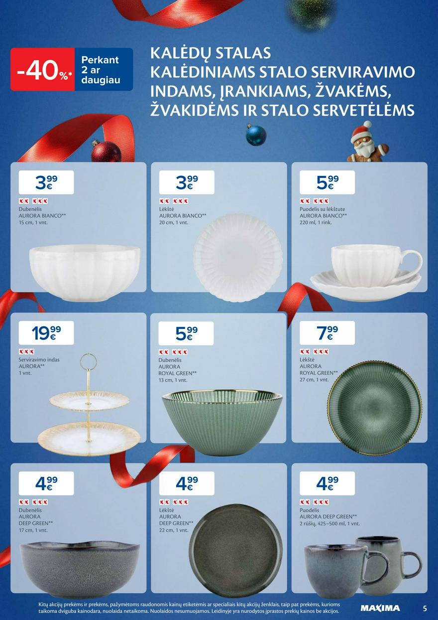 Maxima savaitinis leidinys 48 akcijos nuo 
  2024-11-26 iki 
  2024-12-02 | Leidinukas.lt puslapis 5
