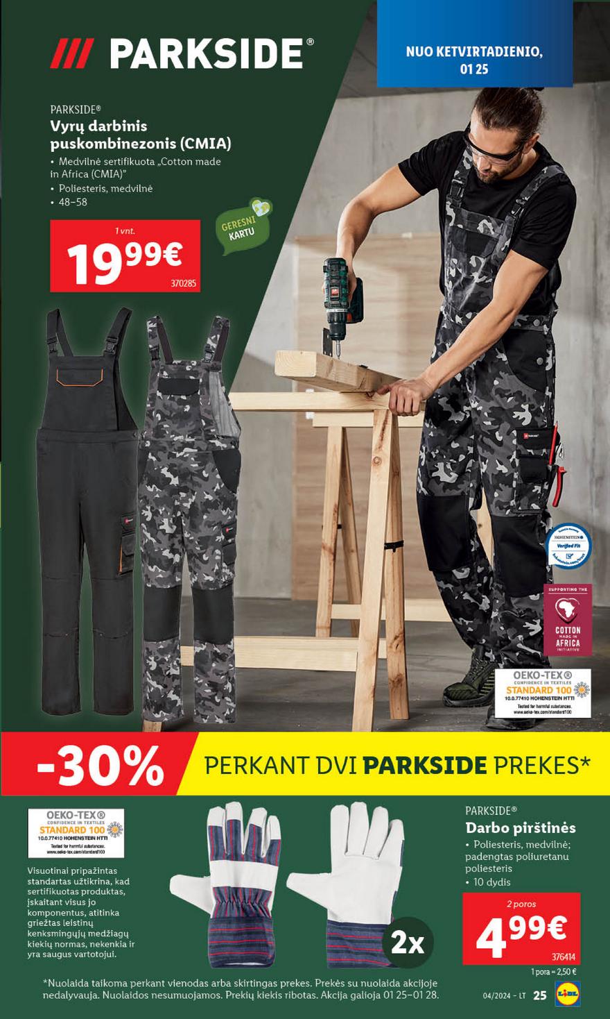 Lidl pasiūlymai akcijos nuo 
  2024-01-22 iki 
  2024-01-28 | Leidinukas.lt puslapis 25