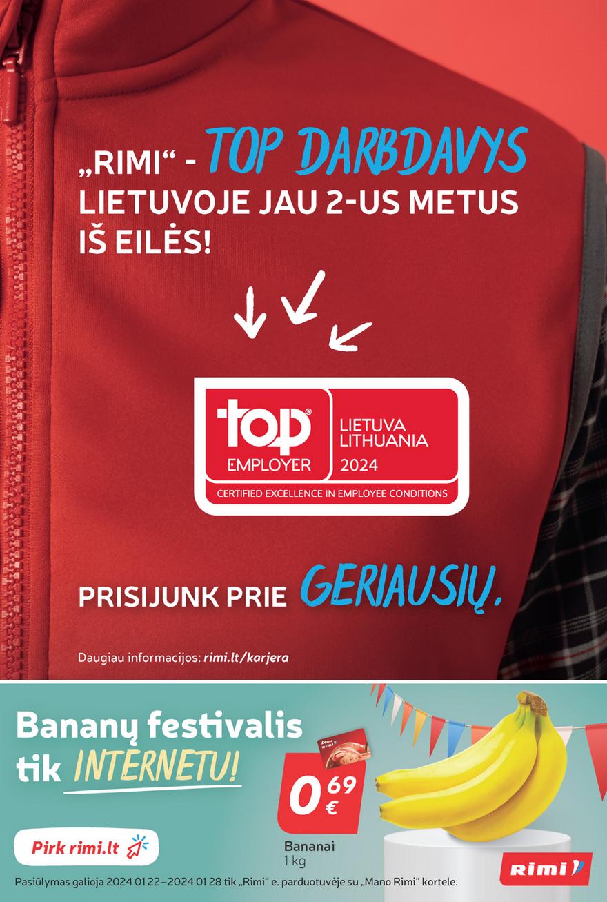 Rimi savaitinis leidinys akcijos nuo 
  2024-01-23 iki 
  2024-01-29 | Leidinukas.lt puslapis 19