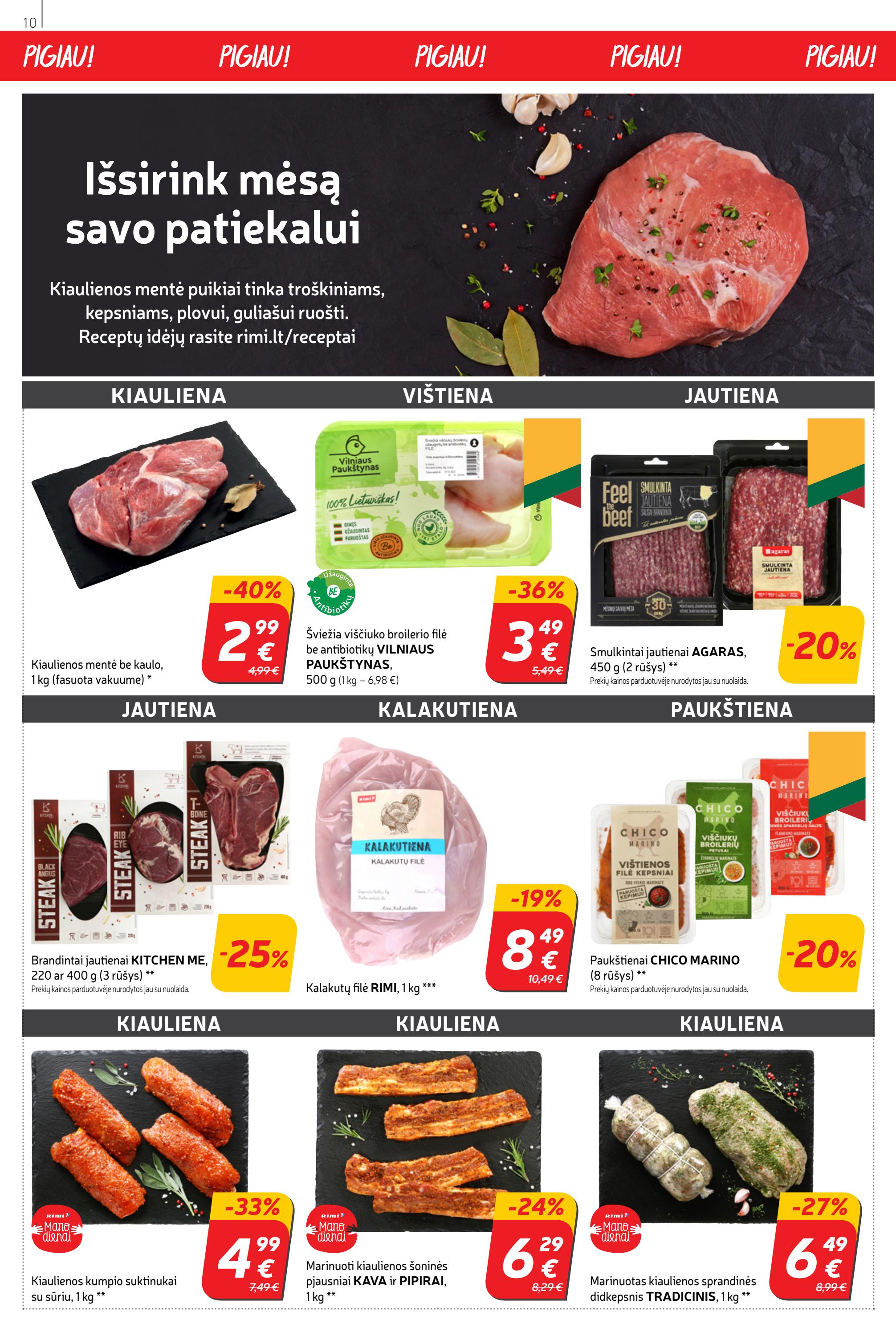 Rimi savaitinis leidinys akcijos nuo 
  2023-01-24 iki 
  2023-01-30 | Leidinukas.lt puslapis 10