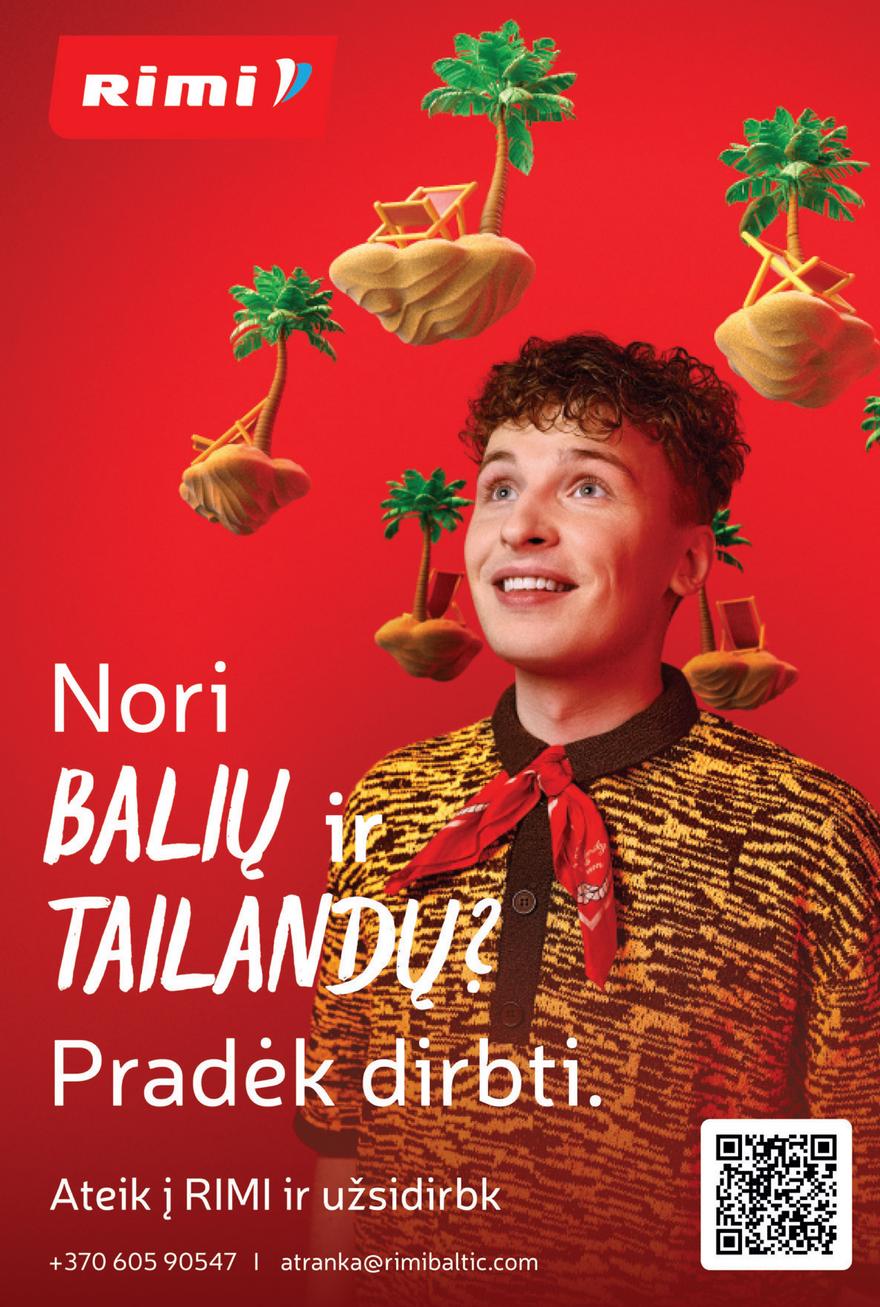 Rimi savaitinis leidinys akcijos nuo
2024-04-30 iki
2024-05-06 | Leidinukas.lt puslapis 31