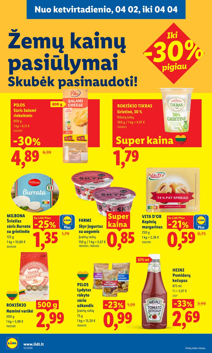 Lidl leidinys akcijos nuo 
  2026-03-30 iki 
  2026-04-04 | Leidinukas.lt puslapis 32