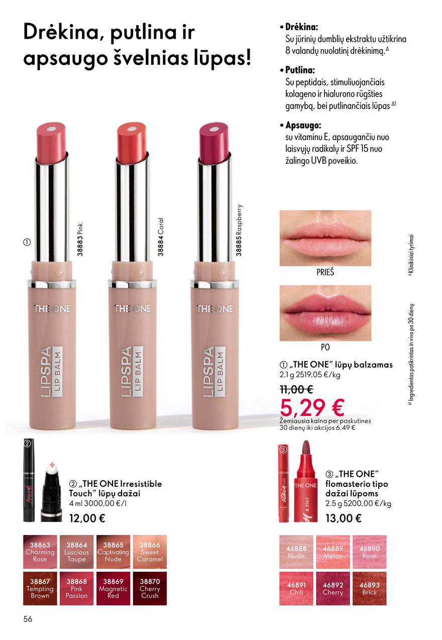 Oriflame katalogas akcijos nuo 
  2025-09-14 iki 
  2025-10-07 | Leidinukas.lt puslapis 56