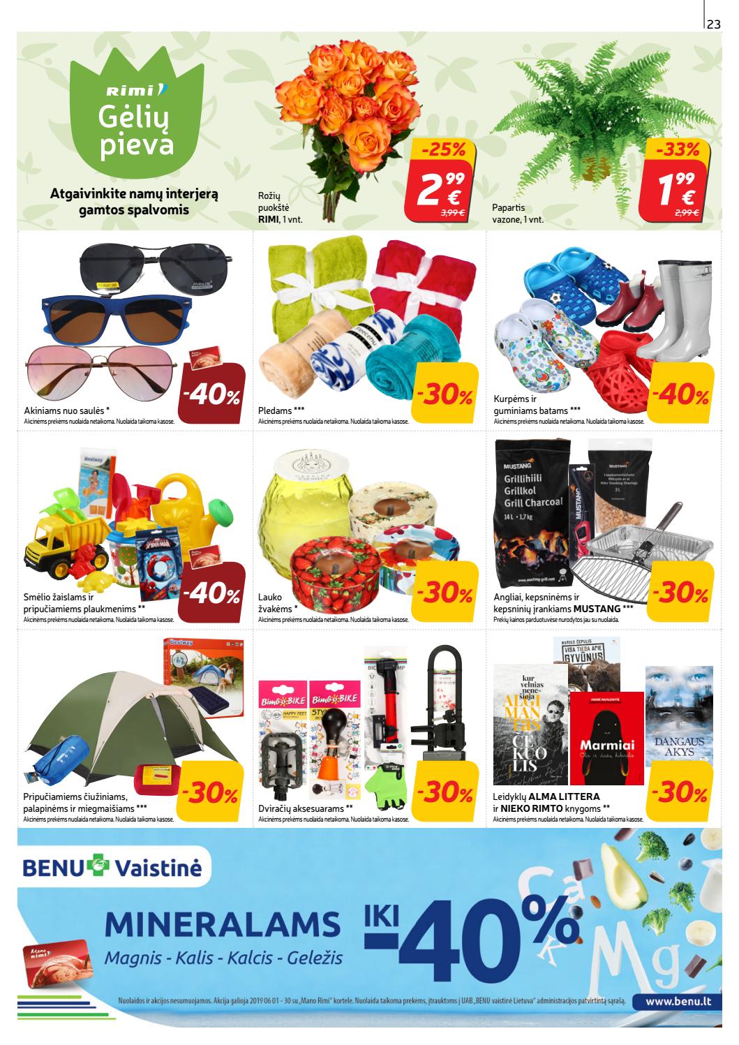 Rimi savaitinis leidinys akcijos nuo 
  2019-06-18 iki 
  2019-06-24 | Leidinukas.lt puslapis 23