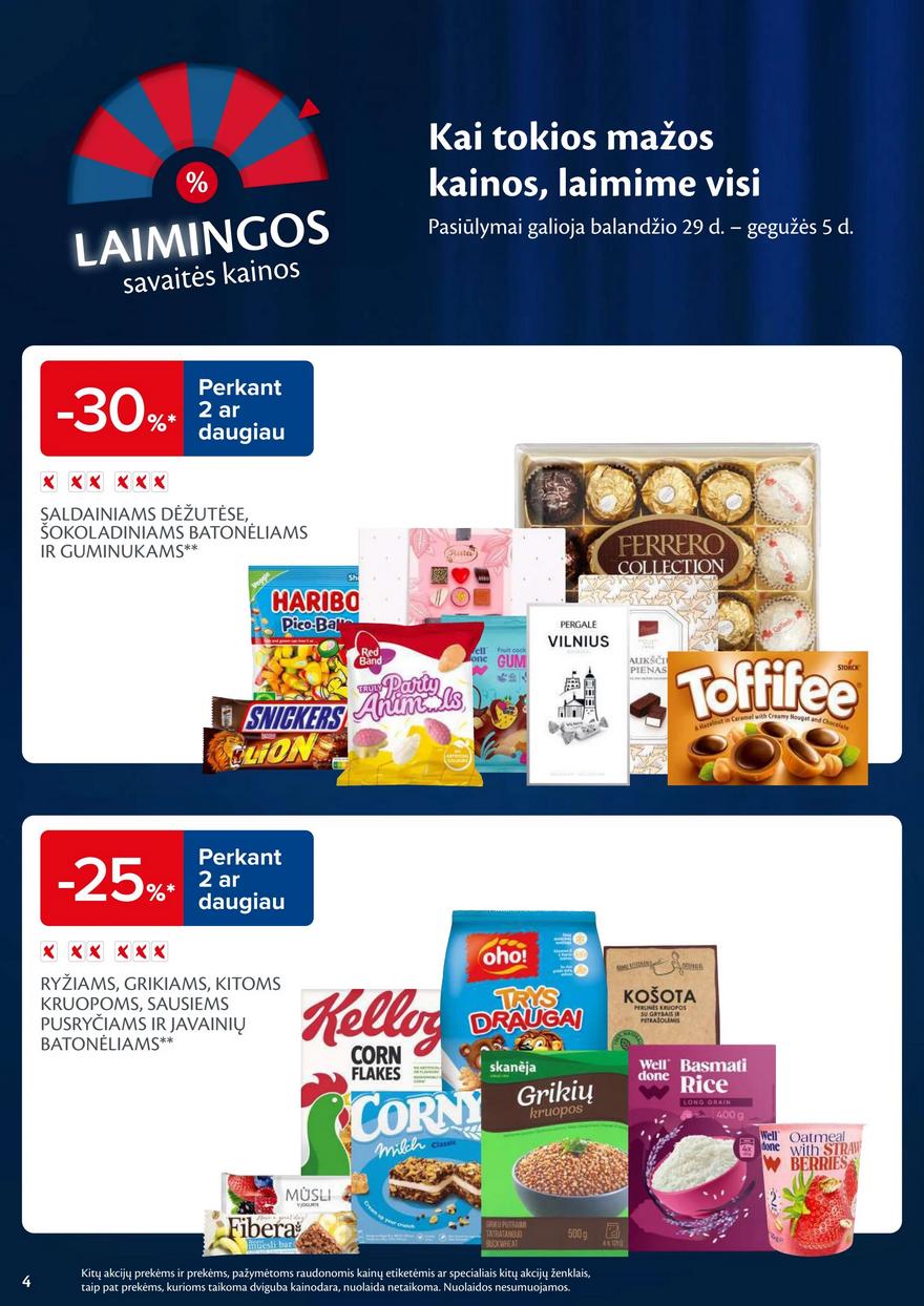 Maxima savaitinis leidinys 18 akcijos nuo 
  2025-04-29 iki 
  2025-05-05 | Leidinukas.lt puslapis 4