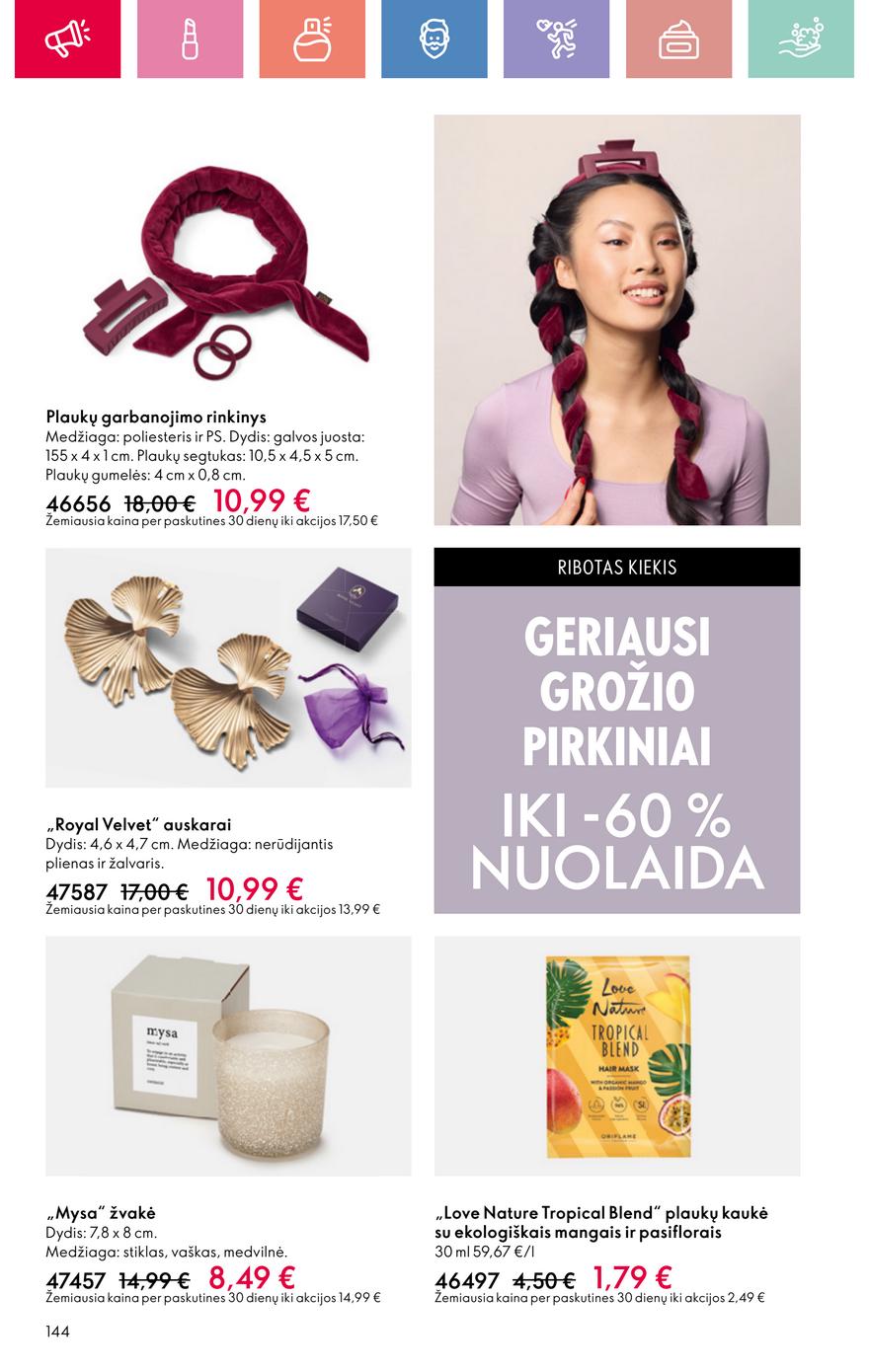 Oriflame katalogas akcijos nuo 
  2025-04-20 iki 
  2025-05-10 | Leidinukas.lt puslapis 144
