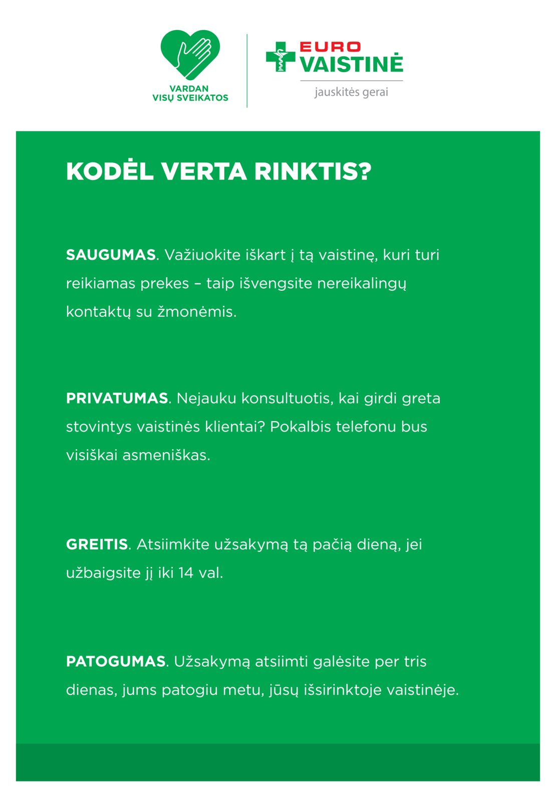 Euro vaistinė leidinys akcijos nuo 
  2020-12-01 iki 
  2020-12-31 | Leidinukas.lt puslapis 7