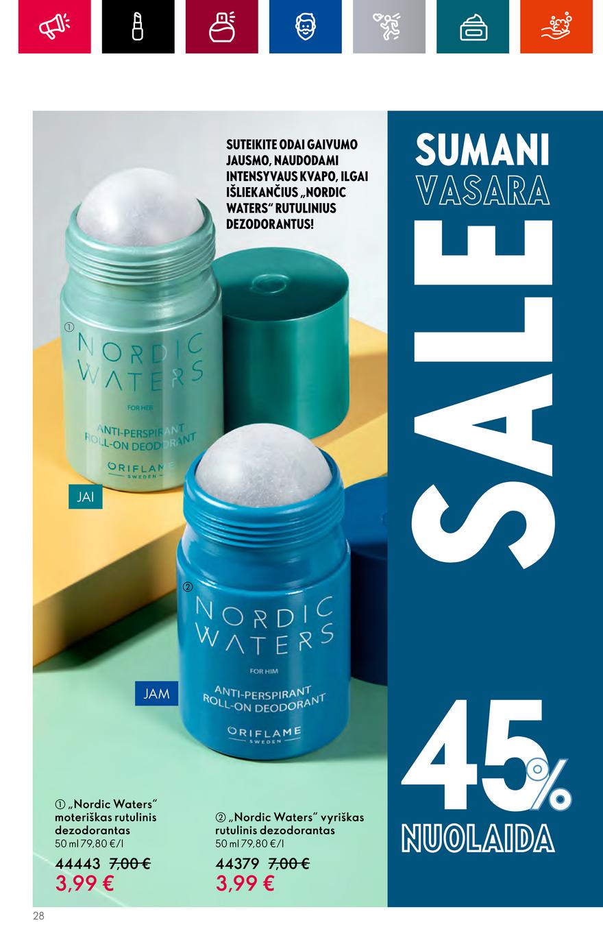 Oriflame leidinys akcijos nuo 
  2023-07-19 iki 
  2023-08-01 | Leidinukas.lt puslapis 28