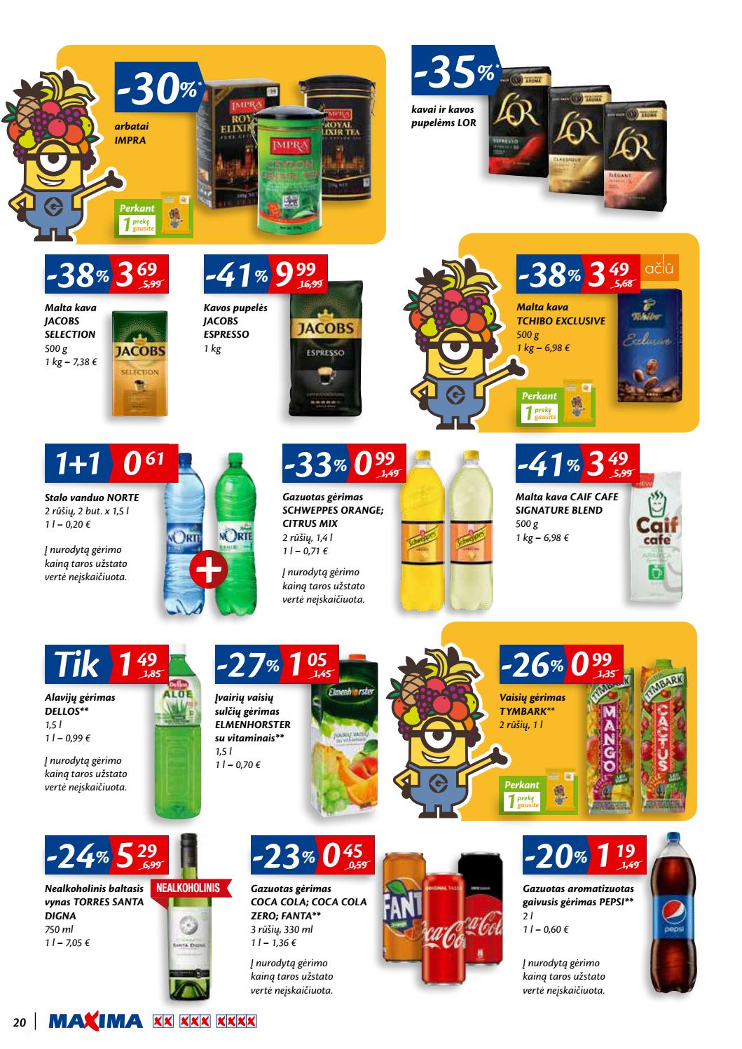 Maxima kaininis leidinys akcijos nuo 
  2019-10-10 iki 
  2019-10-23 | Leidinukas.lt puslapis 20