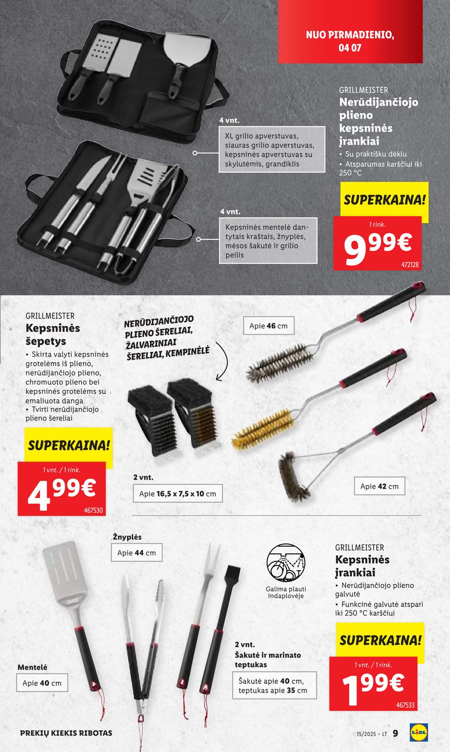 Lidl ne maisto leidinys akcijos nuo 
  2025-04-07 iki 
  2025-04-13 | Leidinukas.lt puslapis 9