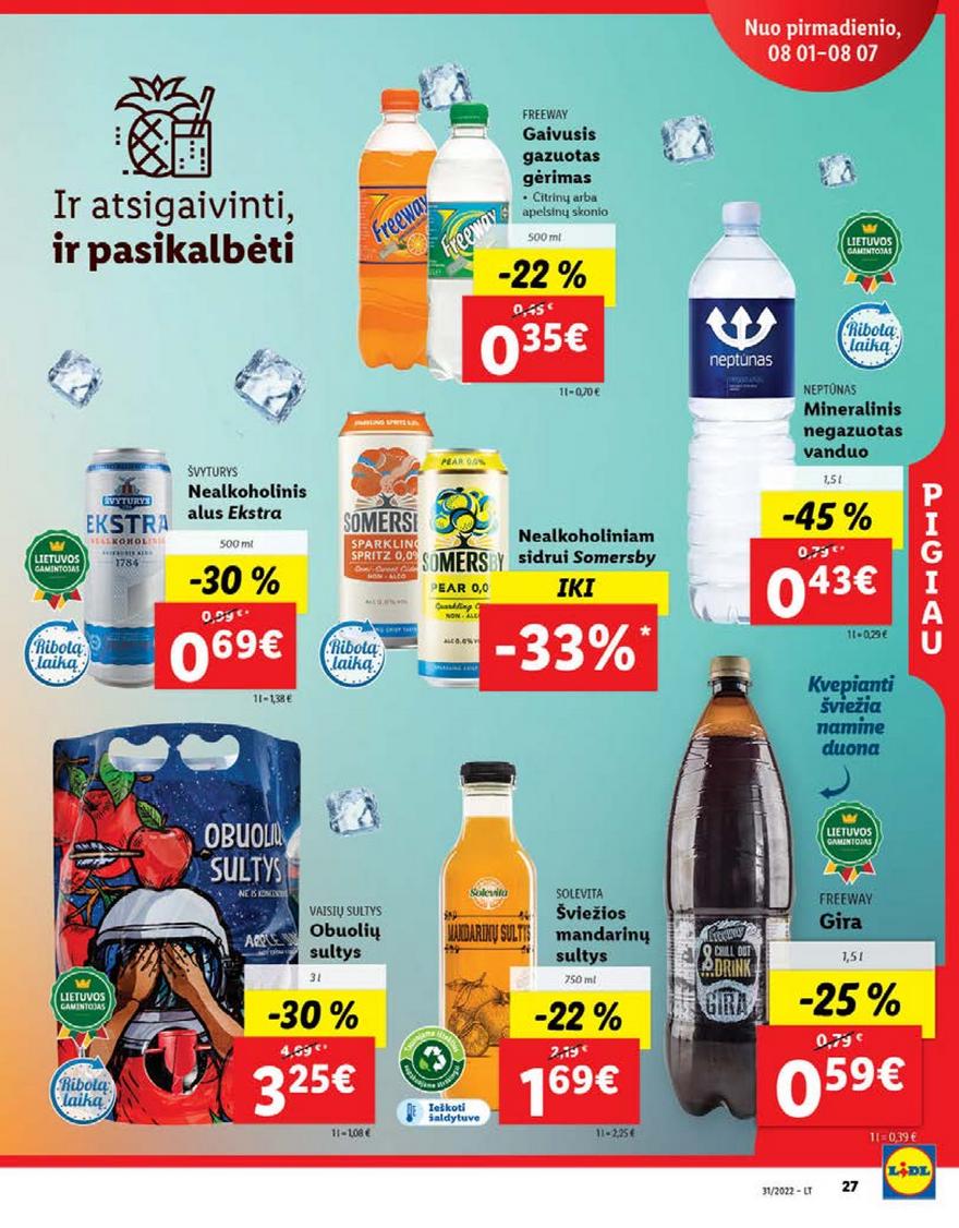 Ldil maisto leidinys akcijos nuo 
  2022-08-01 iki 
  2022-08-07 | Leidinukas.lt puslapis 27