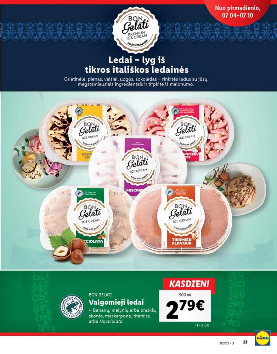 Lidl maisto prekių pasiūlymai akcijos nuo 
  2022-07-04 iki 
  2022-07-10 | Leidinukas.lt puslapis 21