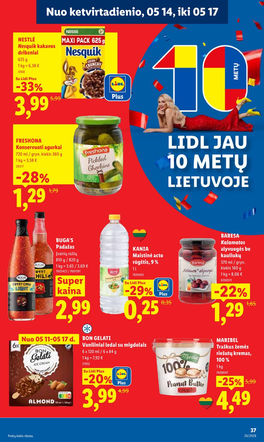 Lidl leidinys akcijos nuo 
  2026-05-11 iki 
  2026-05-17 | Leidinukas.lt puslapis 37