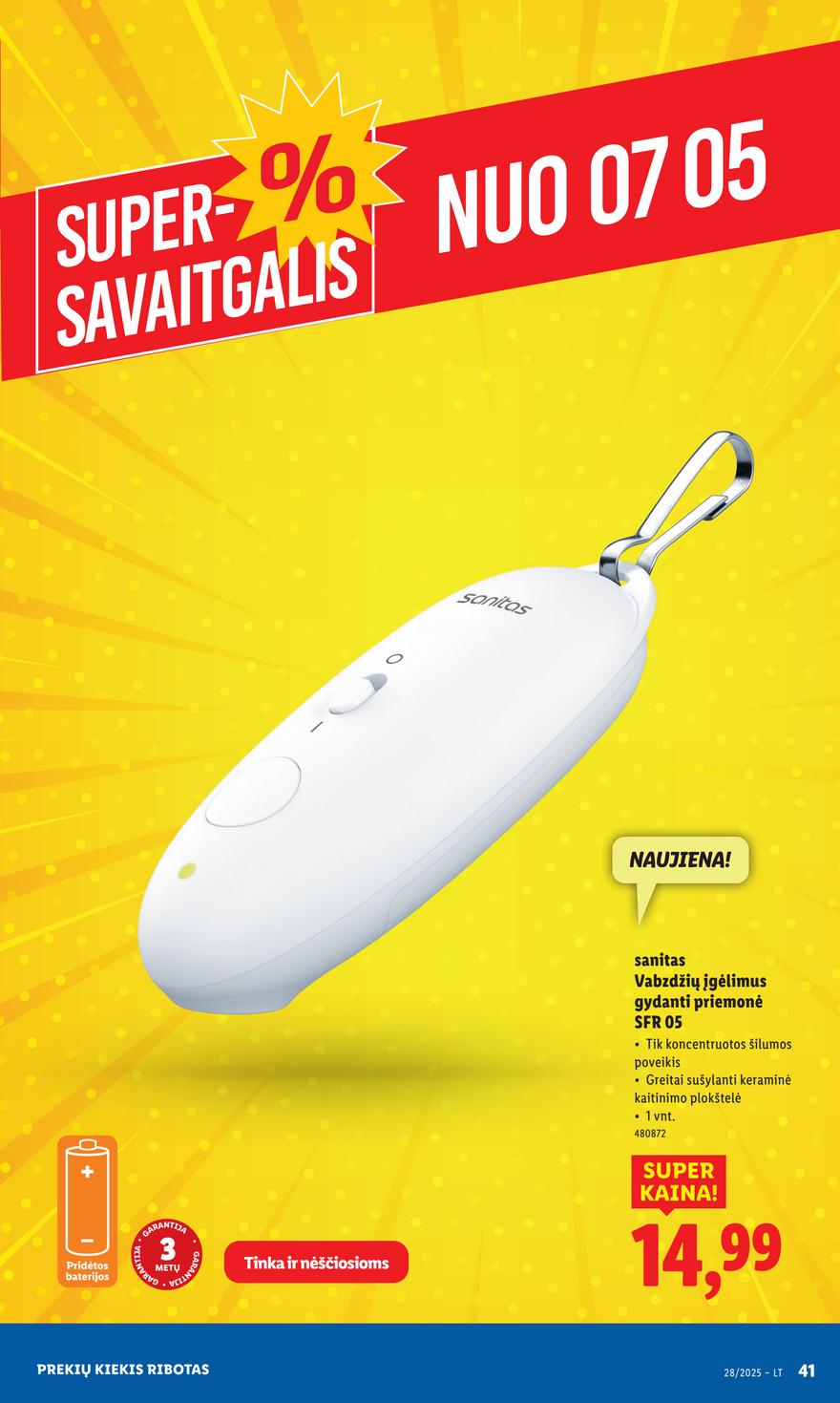 Lidl ne maisto leidinys akcijos nuo 
  2025-06-30 iki 
  2025-07-06 | Leidinukas.lt puslapis 41