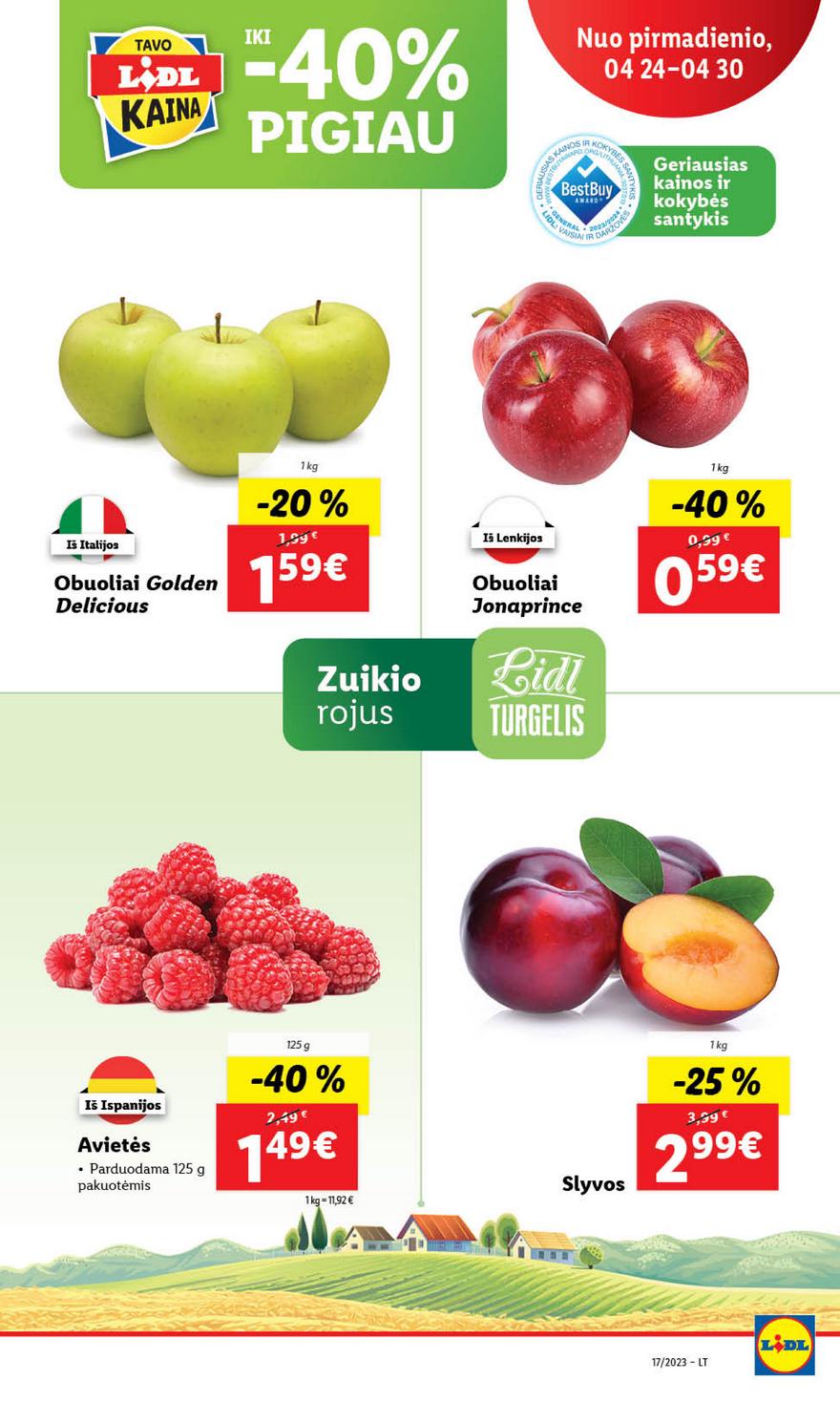 Lidl maisto prekių pasiūlymai akcijos nuo 
  2023-04-24 iki 
  2023-05-01 | Leidinukas.lt puslapis 5