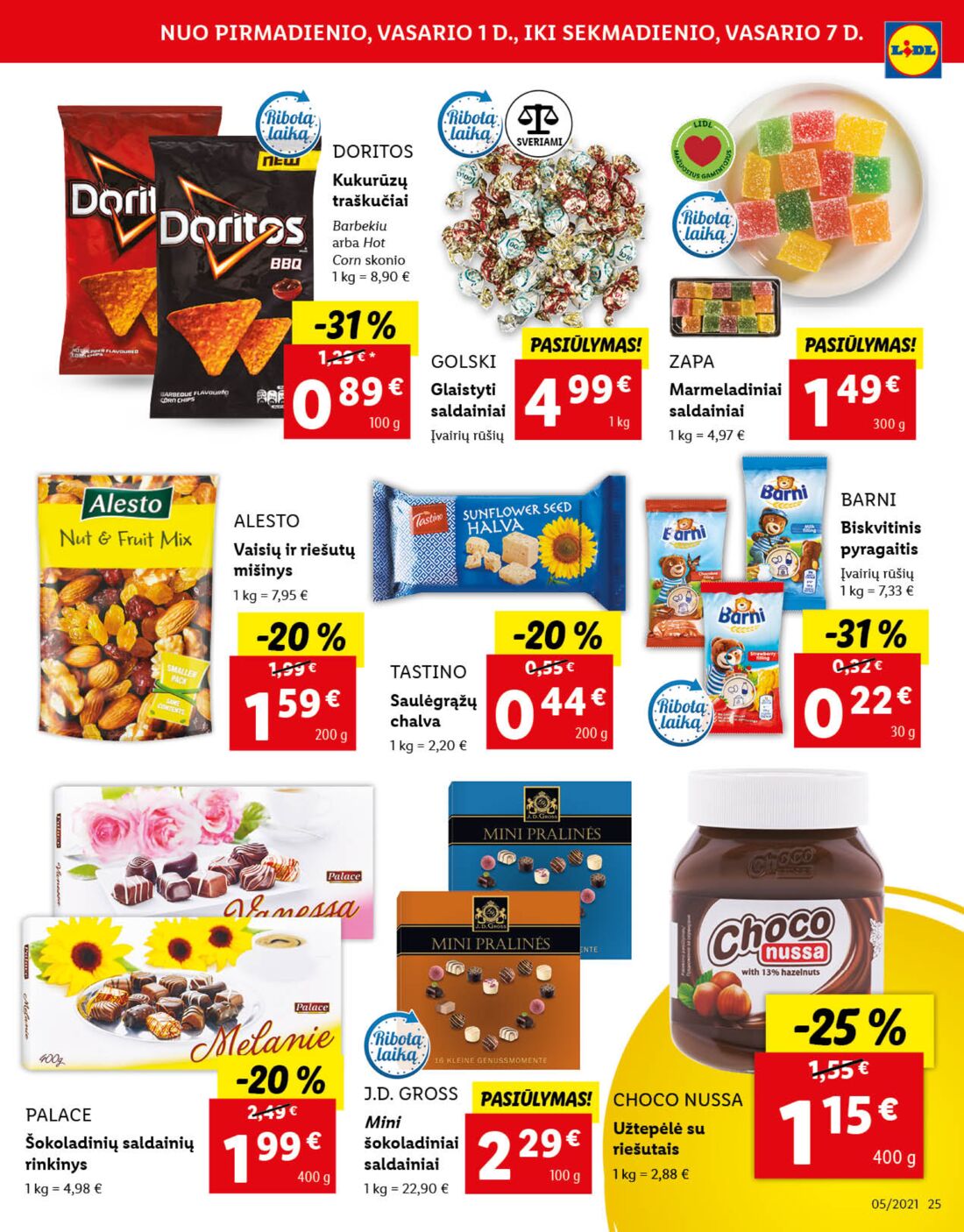 Lidl savaitinis leidinys akcijos nuo 
  2021-02-01 iki 
  2021-02-07 | Leidinukas.lt puslapis 25
