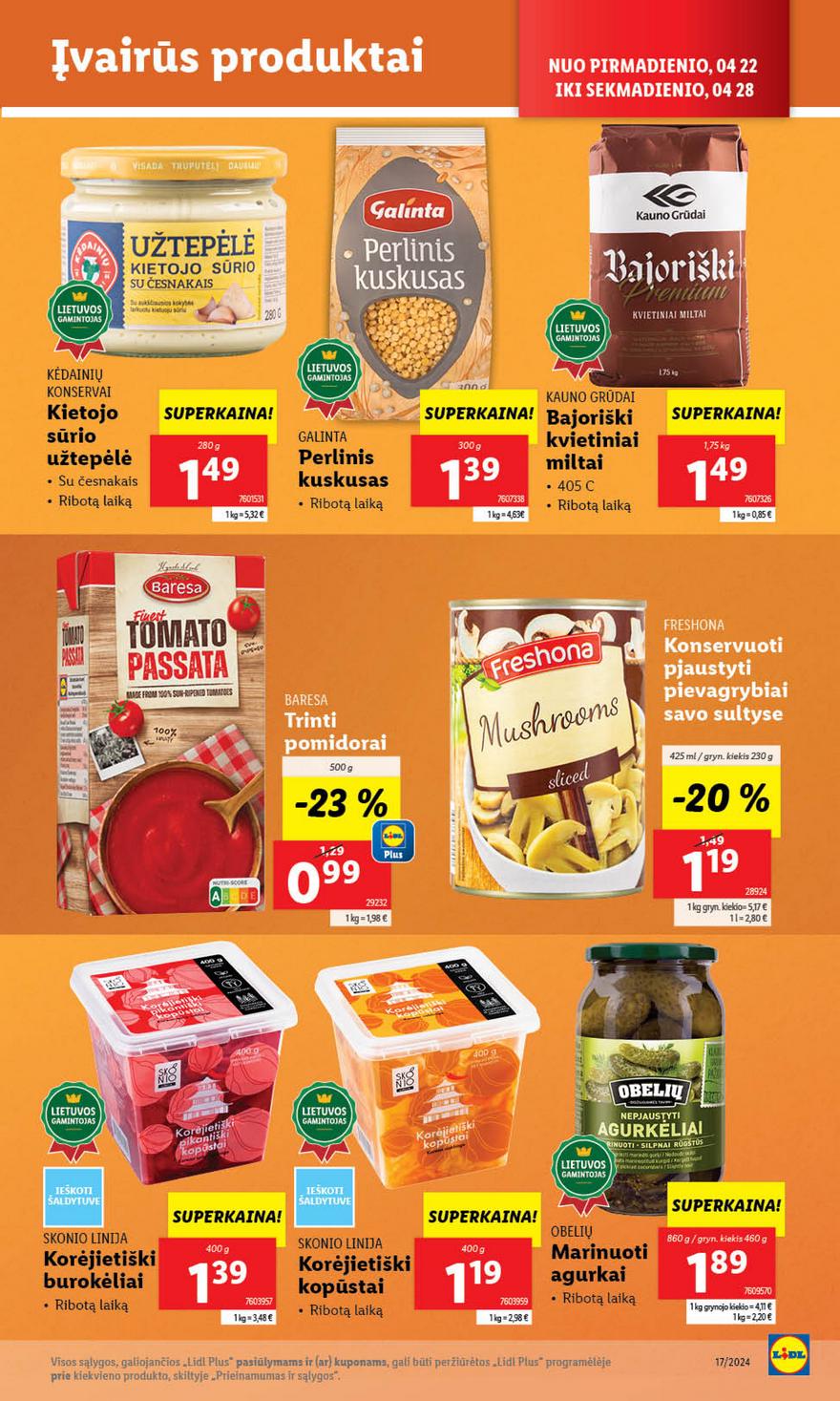 Lidl leidinys akcijos nuo 
  2024-04-22 iki 
  2024-04-28 | Leidinukas.lt puslapis 30