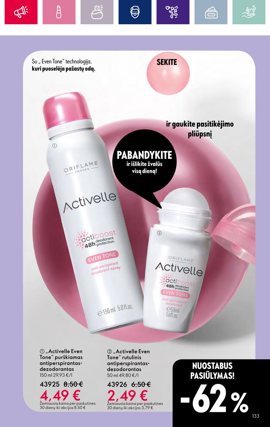 Oriflame katalogas akcijos nuo 
  2023-10-25 iki 
  2023-11-07 | Leidinukas.lt puslapis 133