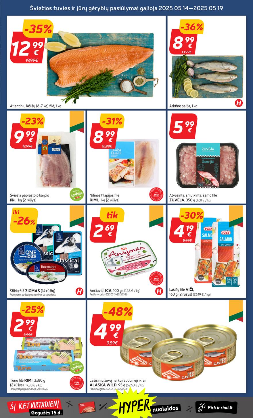 Rimi savaitinis leidinys 20 akcijos nuo 
  2025-05-13 iki 
  2025-05-19 | Leidinukas.lt puslapis 11