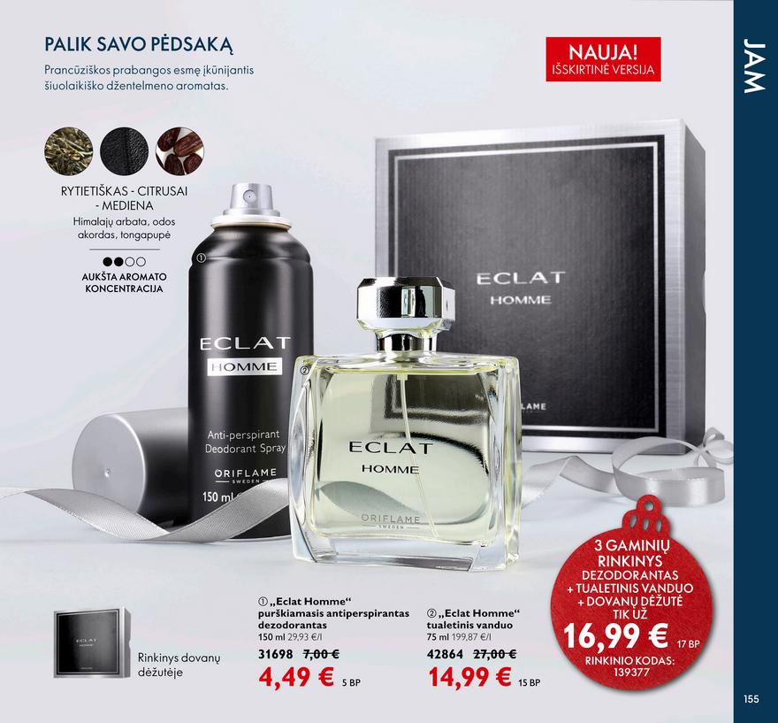Oriflame katalogas akcijos nuo 
  2021-12-01 iki 
  2021-12-31 | Leidinukas.lt puslapis 155