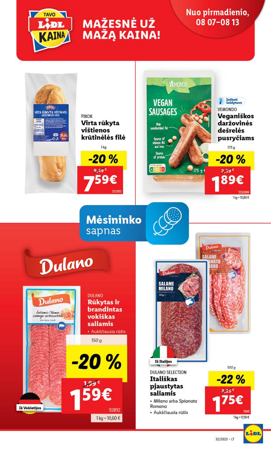 Lidl pasiūlymai akcijos nuo 
  2023-08-07 iki 
  2023-08-13 | Leidinukas.lt puslapis 42