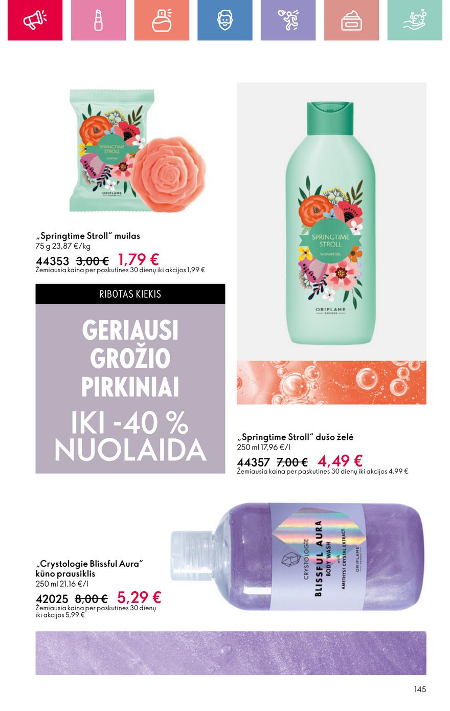 Oriflame katalogas akcijos nuo 
  2025-04-20 iki 
  2025-05-10 | Leidinukas.lt puslapis 145