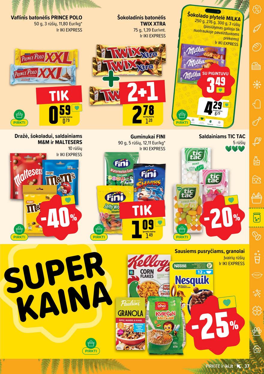 Iki leidinys 26 akcijos nuo 
  2025-06-23 iki 
  2025-06-29 | Leidinukas.lt puslapis 37