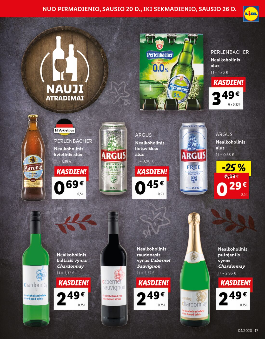 Lidl savaitinis leidinys akcijos nuo 
  2020-01-20 iki 
  2020-01-26 | Leidinukas.lt puslapis 17
