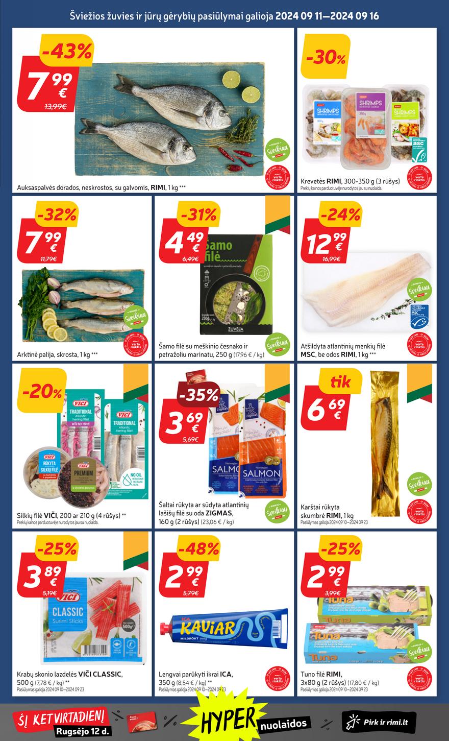 Rimi savaitinis leidinys akcijos nuo 
  2024-09-10 iki 
  2024-09-16 | Leidinukas.lt puslapis 13