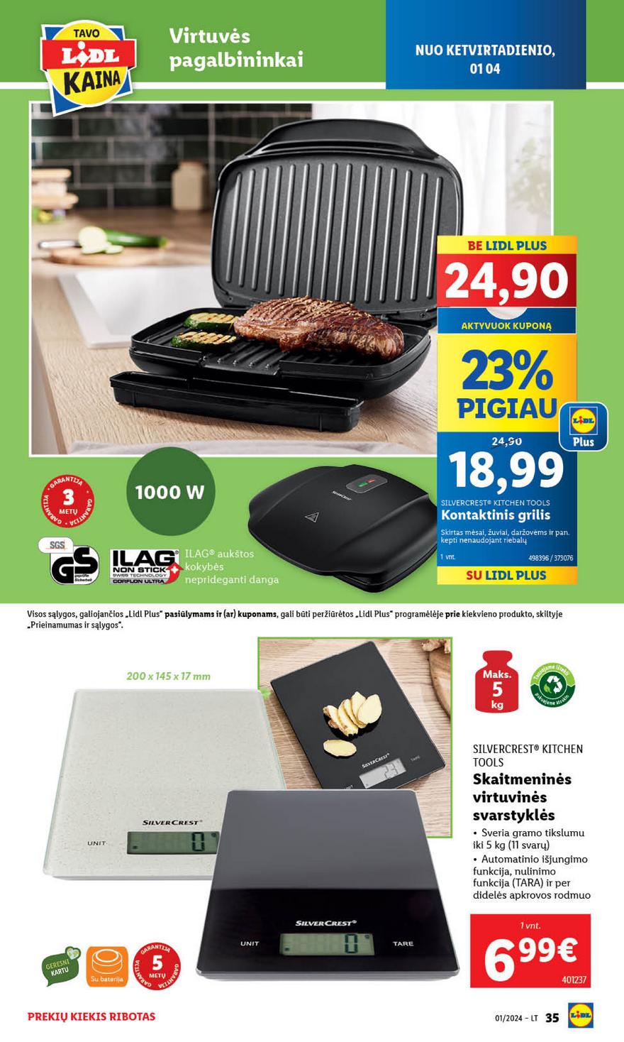 Ldil ne maisto leidinys akcijos nuo 
  2024-01-01 iki 
  2024-01-07 | Leidinukas.lt puslapis 33