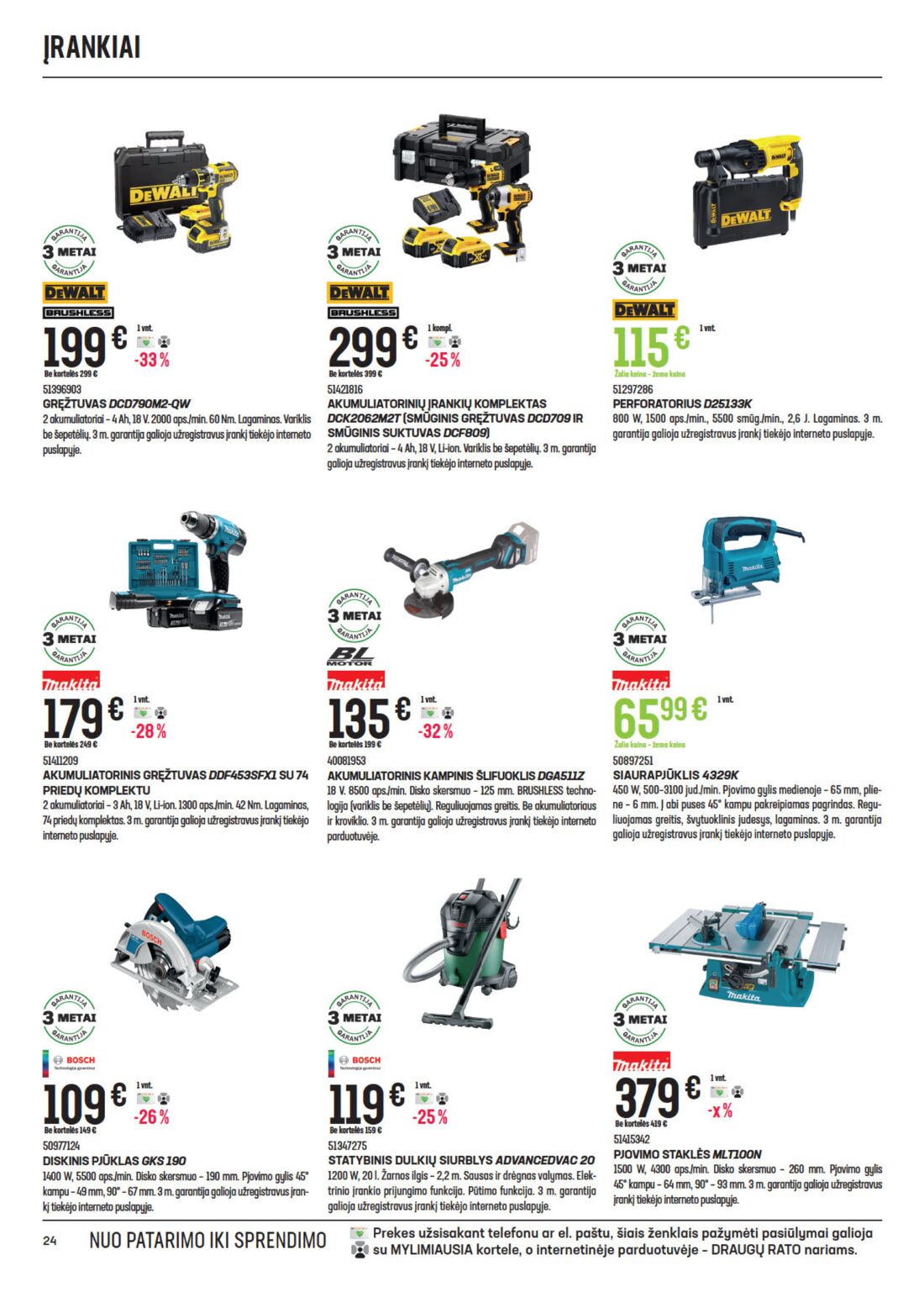Senukai reklaminis leidinys akcijos nuo 
  2021-02-11 iki 
  2021-03-02 | Leidinukas.lt puslapis 24