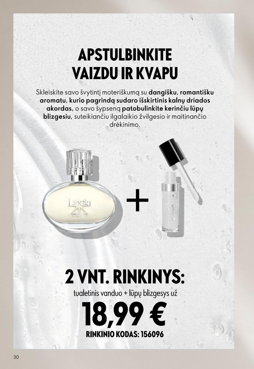 Oriflame katalogas akcijos nuo 
  2026-06-03 iki 
  2026-06-23 | Leidinukas.lt puslapis 30