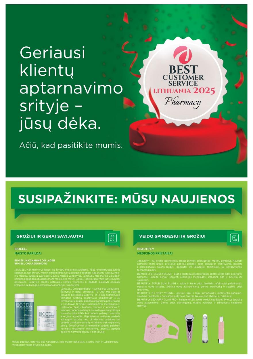 Euro vaistinė katalogas akcijos nuo 
  2025-11-01 iki 
  2025-11-30 | Leidinukas.lt puslapis 5