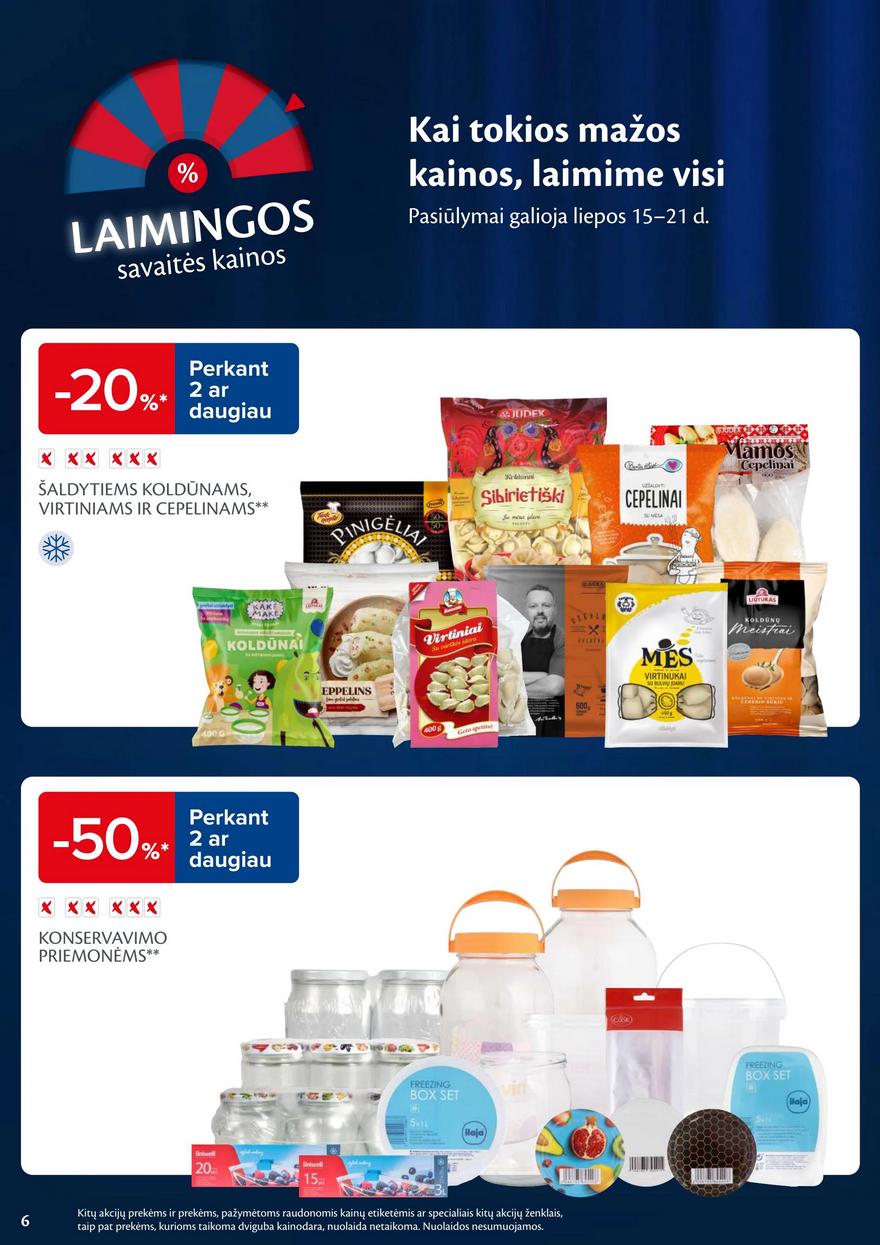 Maxima savaitinis leidinys 29 akcijos nuo 
  2025-07-15 iki 
  2025-07-21 | Leidinukas.lt puslapis 6