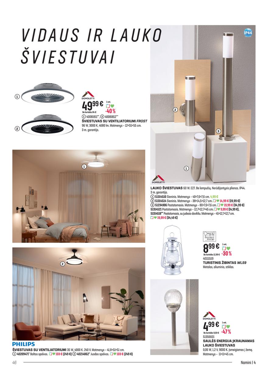 Senukai leidinys akcijos nuo 
  2022-05-19 iki 
  2022-06-20 | Leidinukas.lt puslapis 46