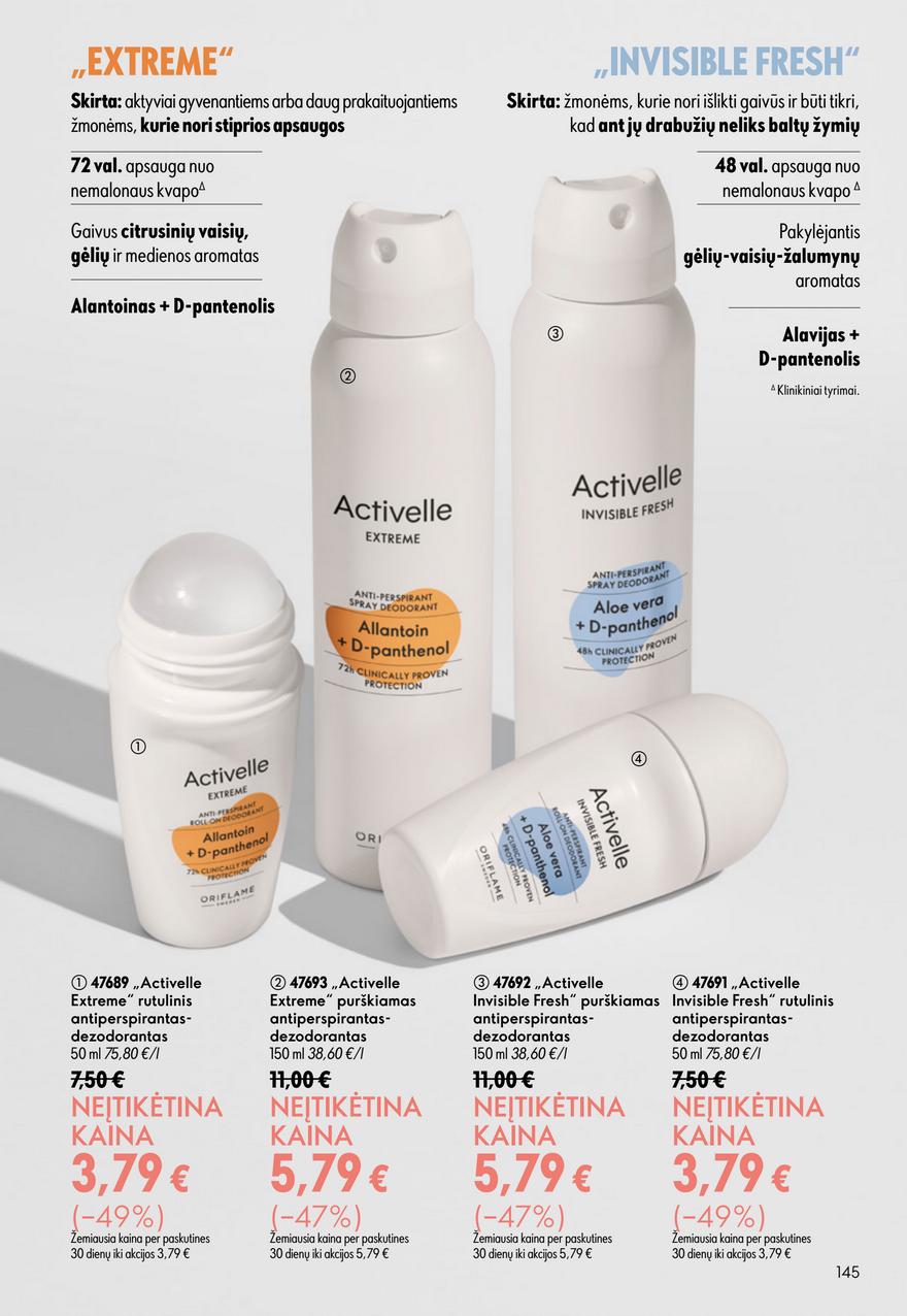 Oriflame katalogas akcijos nuo 
  2026-07-15 iki 
  2026-08-04 | Leidinukas.lt puslapis 145