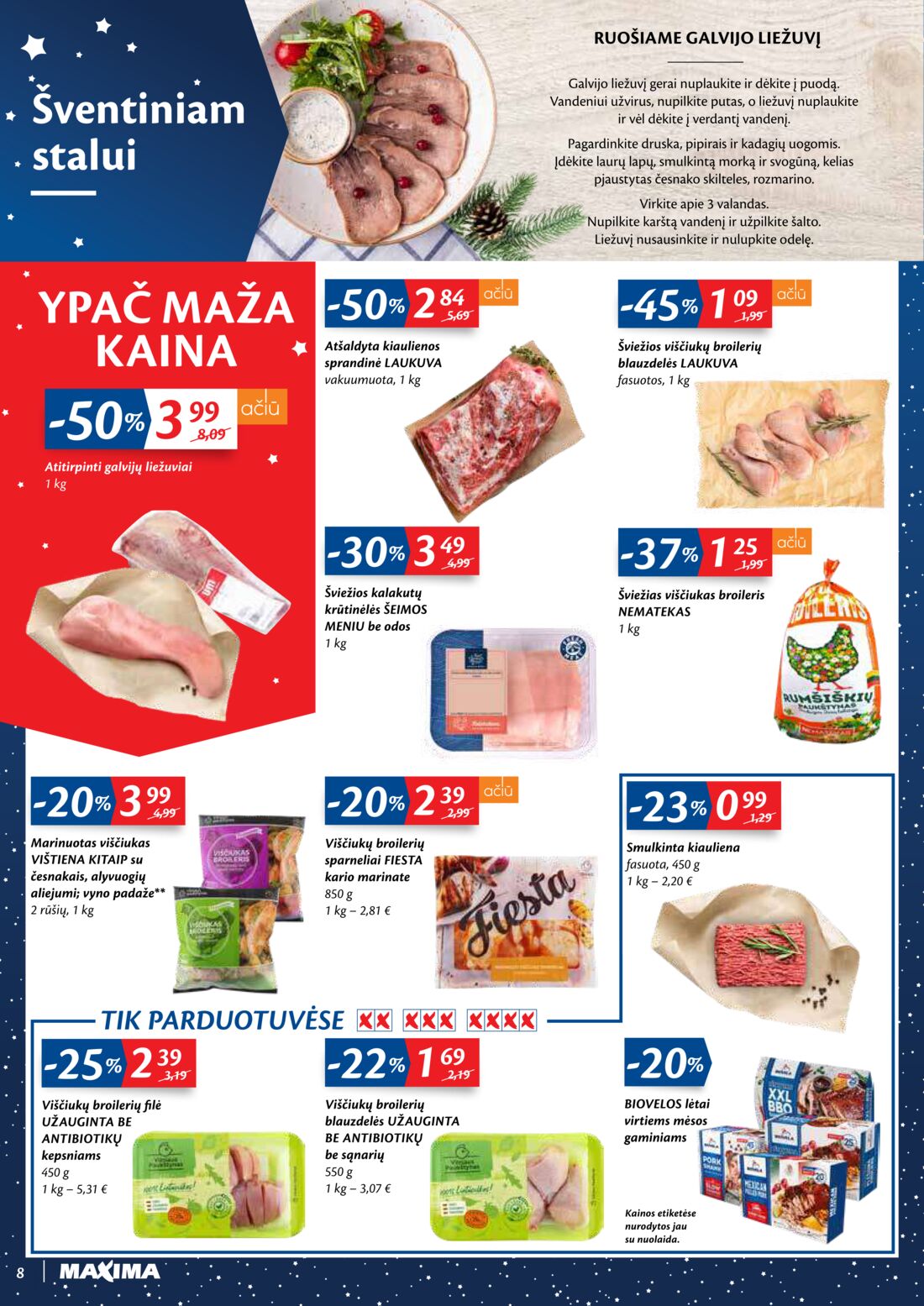 Maxima kaininis leidinys akcijos nuo 
  2020-12-15 iki 
  2020-12-28 | Leidinukas.lt puslapis 8