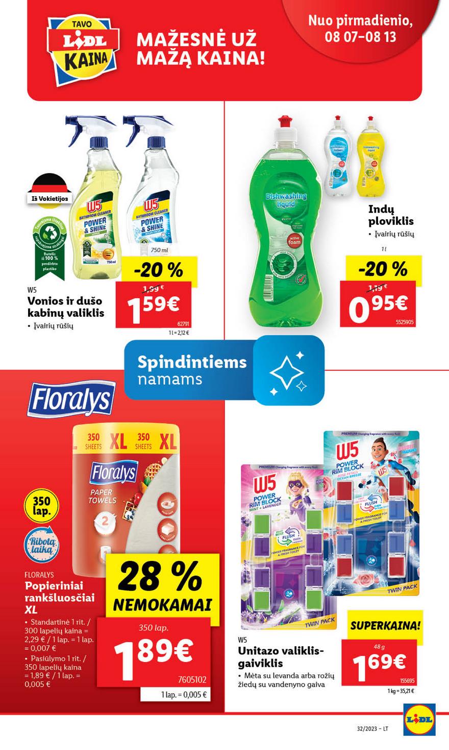 Lidl pasiūlymai akcijos nuo 
  2023-08-07 iki 
  2023-08-13 | Leidinukas.lt puslapis 54