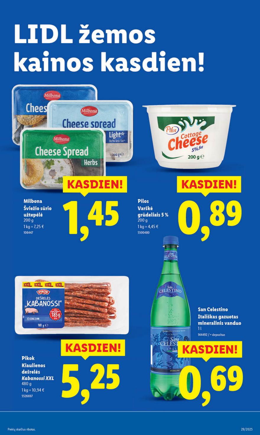 Lidl leidinys naujas akcijos nuo 
  2025-07-14 iki 
  2025-07-20 | Leidinukas.lt puslapis 3