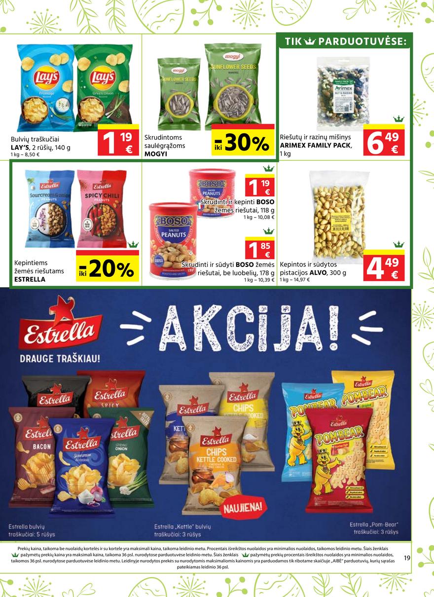 Aibė pasiūlymai akcijos nuo 
  2022-03-31 iki 
  2022-04-19 | Leidinukas.lt puslapis 19
