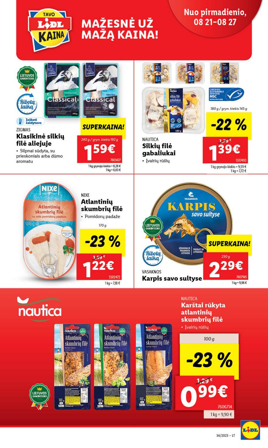 Lidl pasiūlymai akcijos nuo 
  2023-08-21 iki 
  2023-08-27 | Leidinukas.lt puslapis 31