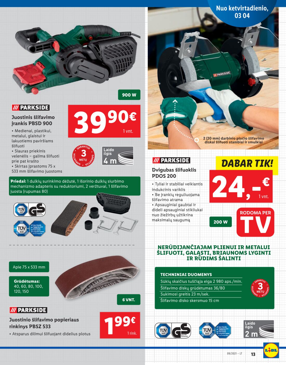 Lidl savaitinis leidinys akcijos nuo 
  2021-03-01 iki 
  2021-03-07 | Leidinukas.lt puslapis 13