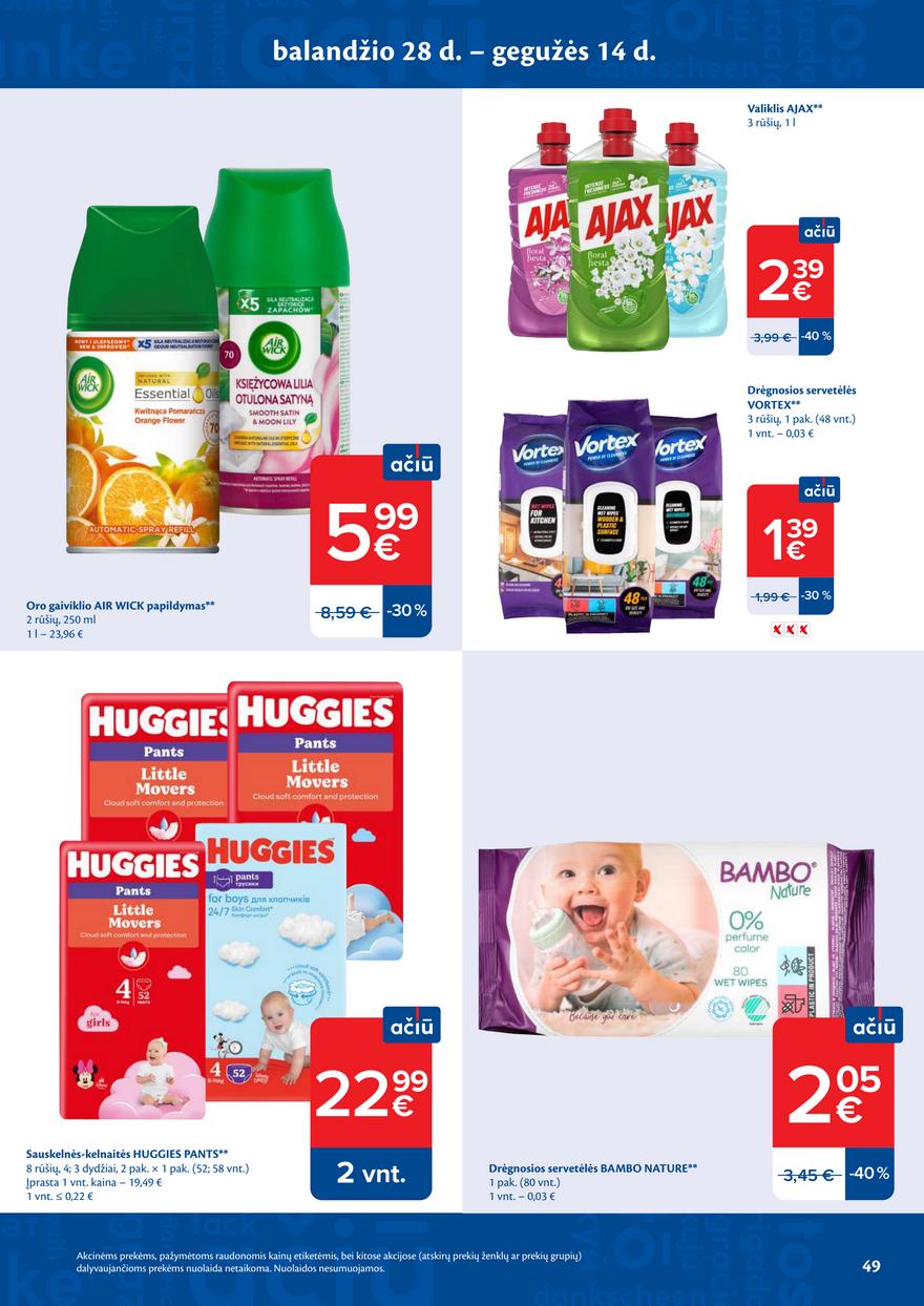Maxima leidinukas akcijos nuo 
  2026-05-12 iki 
  2026-05-18 | Leidinukas.lt puslapis 49