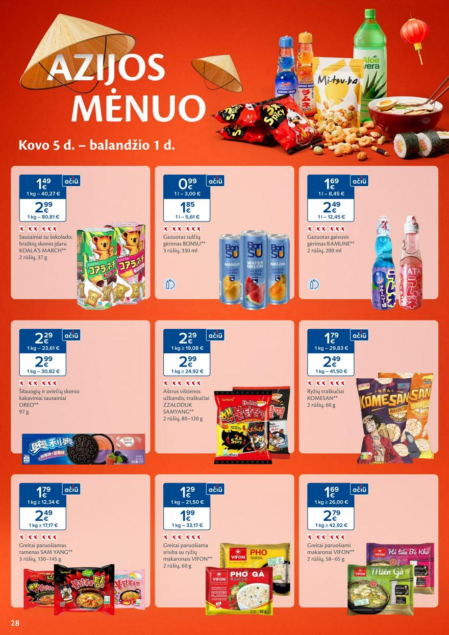 Maxima leidinys akcijos nuo 
  2024-03-26 iki 
  2024-04-01 | Leidinukas.lt puslapis 28