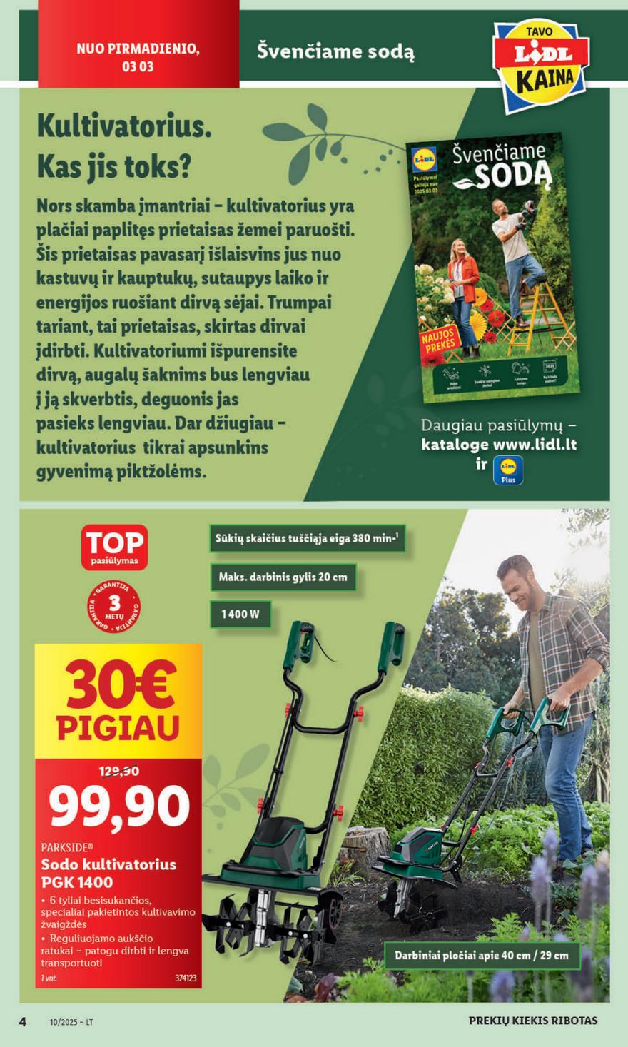 Lidl ne maisto leidinys akcijos nuo 
  2025-03-03 iki 
  2025-03-09 | Leidinukas.lt puslapis 4