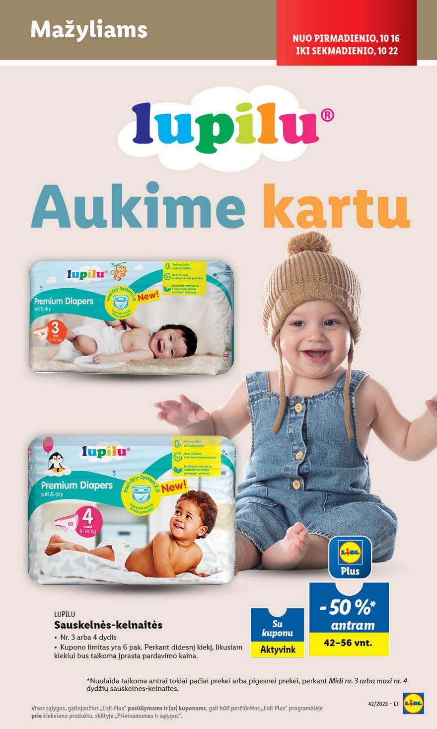 Lidl pasiūlymai akcijos nuo 
  2023-10-16 iki 
  2023-10-22 | Leidinukas.lt puslapis 40